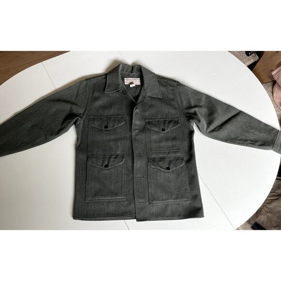 Vintage 90s Filson Mackinaw Cruiser Jacket 100% Wool Size 38 Made in USA - Picture 4 of 7